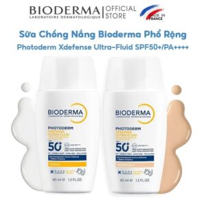 Sữa Chống Nắng Bioderma Phổ Rộng Photoderm Xdefense Ultra-Fluid SPF50+/PA++++ 40ml